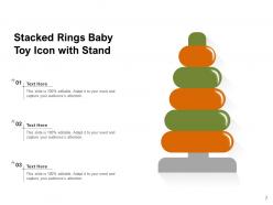 Stacked Rings Pyramid Notification Stalked Round Strip