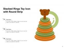 Stacked Rings Pyramid Notification Stalked Round Strip