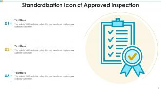 Standardization Icon Powerpoint Ppt Template Bundles