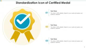 Standardization Icon Powerpoint Ppt Template Bundles