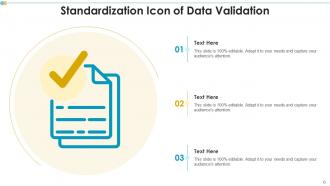 Standardization Icon Powerpoint Ppt Template Bundles