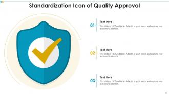 Standardization Icon Powerpoint Ppt Template Bundles