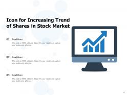 Stock Market Icon Currency Representing Investing Increasing