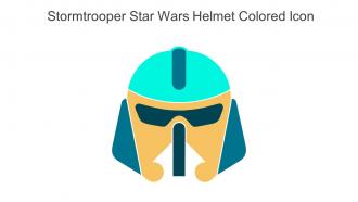 Stormtrooper Star Wars Helmet Colored Icon In Powerpoint Pptx Png And Editable Eps Format