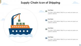 Supply Chain Icon Powerpoint Ppt Template Bundles