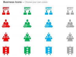 Team ceo meeting business chart ppt icons graphics