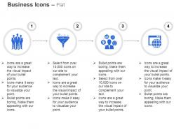Team funnel process business man website optimization ppt icons graphics