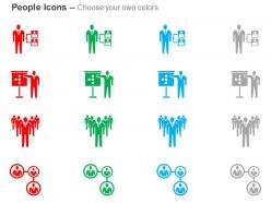 Team introduction leadership discussion hierarchy ppt icons graphics