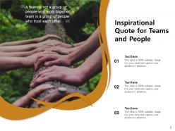 Teams and people business partnership collaboration inspirational conference