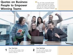 Teams and people business partnership collaboration inspirational conference