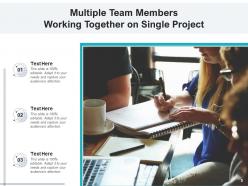 Teams Working Together Project Employee Team Person