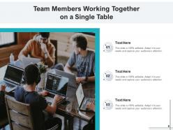 Teams Working Together Project Employee Team Person
