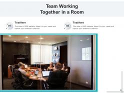 Teams Working Together Project Employee Team Person