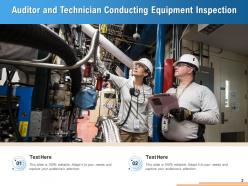 Technician conducting equipment inspection microscope solution workstation