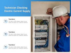 Technician conducting equipment inspection microscope solution workstation