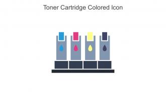 Toner Cartridge Colored Icon In Powerpoint Pptx Png And Editable Eps Format