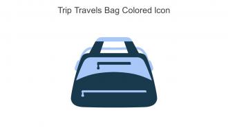 Trip Travels Bag Colored Icon In Powerpoint Pptx Png And Editable Eps Format