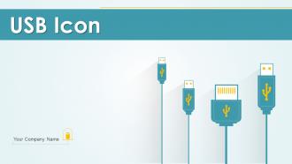 Usb Icon Powerpoint Ppt Template Bundles