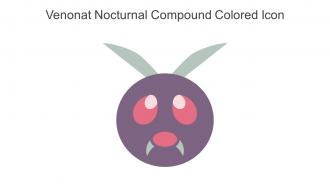 Venonat Nocturnal Compound Colored Icon In Powerpoint Pptx Png And Editable Eps Format