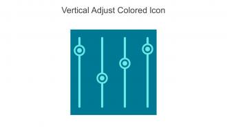Vertical Adjust Colored Icon In Powerpoint Pptx Png And Editable Eps Format