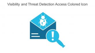 Visibility And Threat Detection Access Colored Icon In Powerpoint Pptx Png And Editable Eps Format