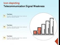 Weakness Icon Telecommunication Individual Representing Business Process
