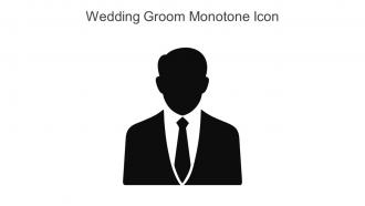 Wedding Groom Monotone Icon In Powerpoint Pptx Png And Editable Eps Format