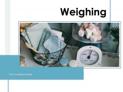Weighing Electronic Consumer Products Measuring Machine