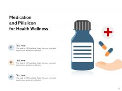 Wellness Icon Financial Surrounded Indicating Physical Relaxation Medication Individual