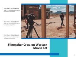 Western Adventurer Through Mountains Roaming Filmmaker Participating
