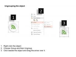 Wifi signal internet mail globe ppt icons graphics