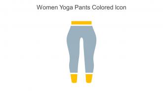 Women Yoga Pants Colored Icon In Powerpoint Pptx Png And Editable Eps Format