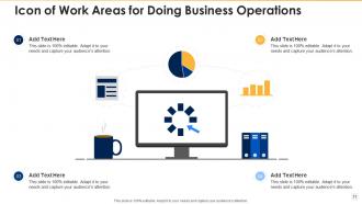 Work areas powerpoint ppt template bundles