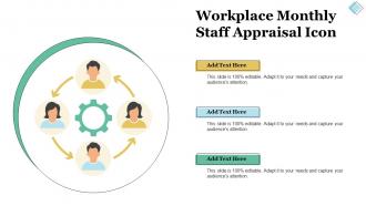 Workplace Monthly Staff Appraisal Icon