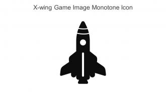 X Wing Game Image Monotone Icon In Powerpoint Pptx Png And Editable Eps Format